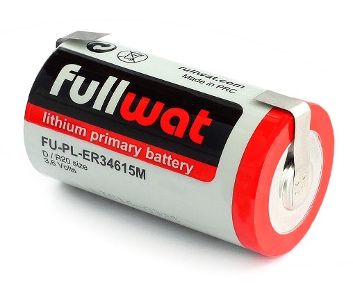 PILA LITIO 3.6V 34615 13000mAh CON TERMINALES