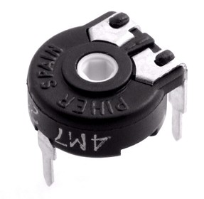 ADJUSTABLE RESISTER PT10LH 4M7 OHM