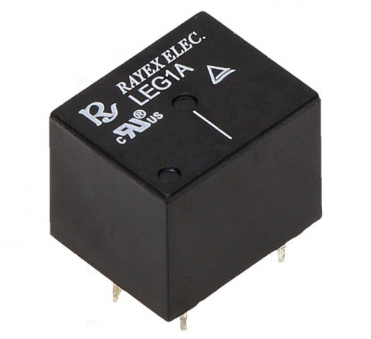 RELE MINIATURA 5V DC 10A 1 CONTACTO SPST-NO