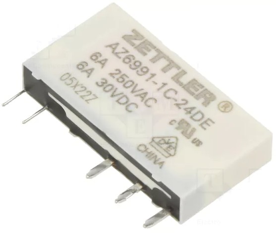 RELE ZETTLER AZ6991-1C-24DE 24VDC 1 CONTACTO