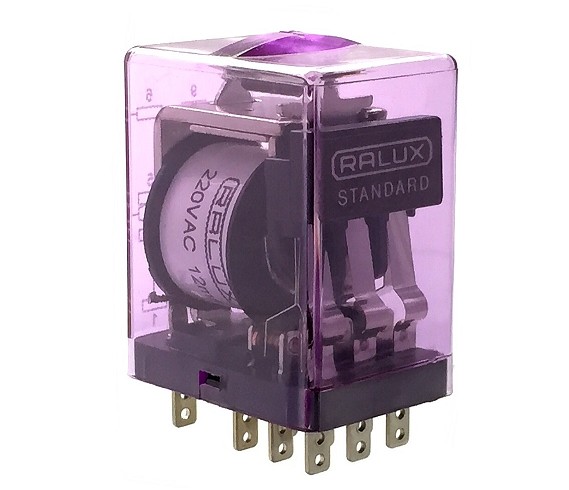 RELE RALUX NP 125V AC 3 CONTACTOS 10A