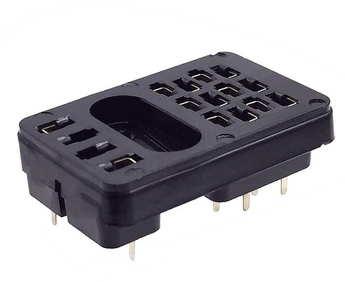 RALUX SOCKET RELAY S-13 4 CIRCUITS SOLDERING