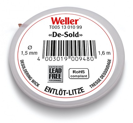 DESOLDERING TAPE   1.5mm.