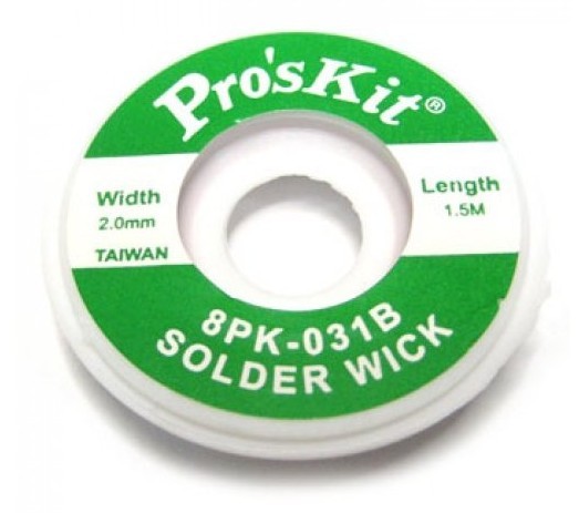 DESOLDERING TAPE   2mm.