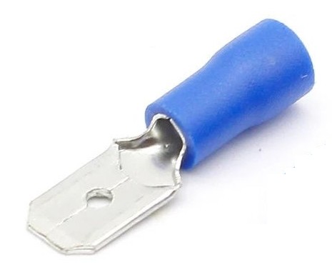 FASTON TERMINAL PREINSULATED TAB BLUE RTLFA