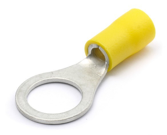 FASTON TERMINAL PREINSULATED ROUND YELLOW RTY105