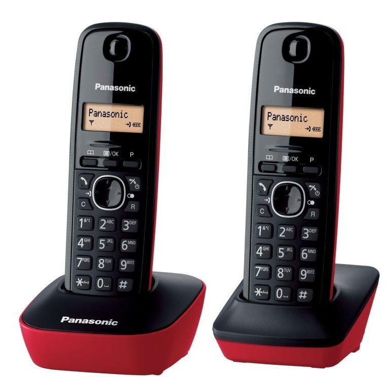 PACK 2 TELEFONOS INALAMBRICOS PANASONIC