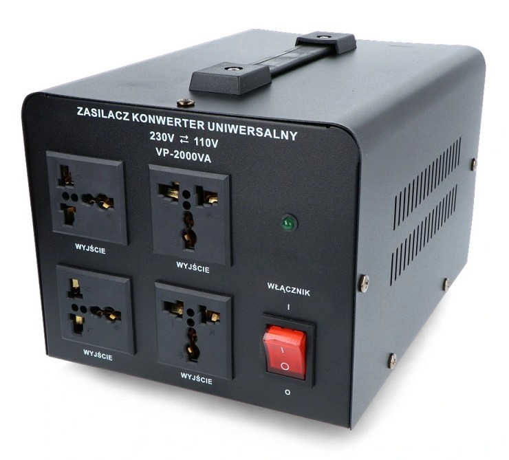 AUTOTRANSFORMADOR 110V a 230V 2000VA