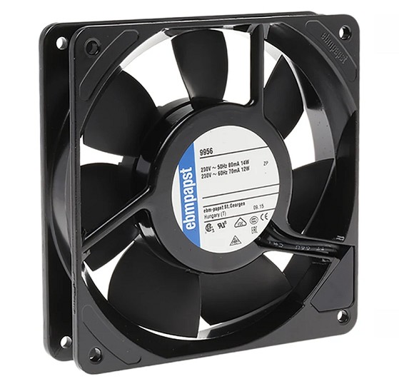 9956 VENTILADOR EBM-PAPST 120x120x25mm 230V