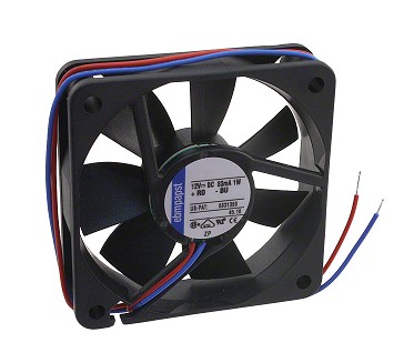 612F VENTILADOR EBM-PAPST 60x60x15 mm 12V DC