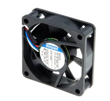 512F/2 EBM-PAPST FAN 50x50x15 mm 12V DC 3 WIRES