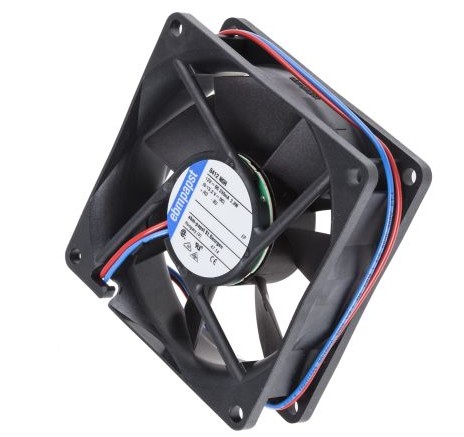 8412NGH VENTILADOR EBM-PAPST 80x80x25 mm 12V DC