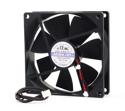 HIGH PERFORMANCE FAN 92x92x25mm 12VDC