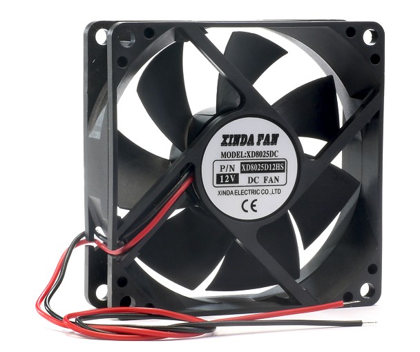 HIGH PERFORMANCE FAN 80x80x25mm 12V DC