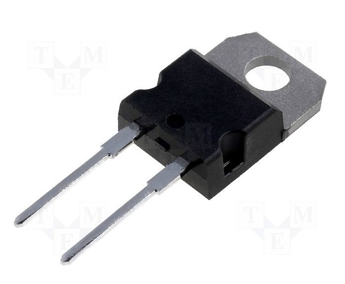DIODE BYW29-200 GI/S-L TV SMPS 200V 8A TO-220AC