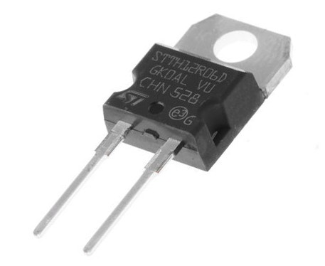DIODE STTA1206D ULTRA FAST 600V 12A 28ns TO-220
