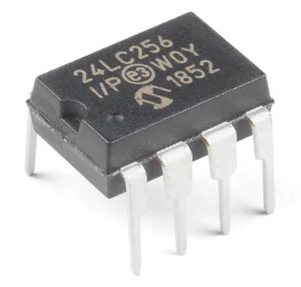 EPROM MEMORY 24LC256 DIP-8