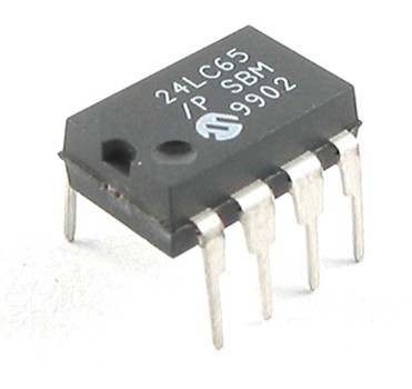 EPROM MEMORY 24LC65 DIP-8