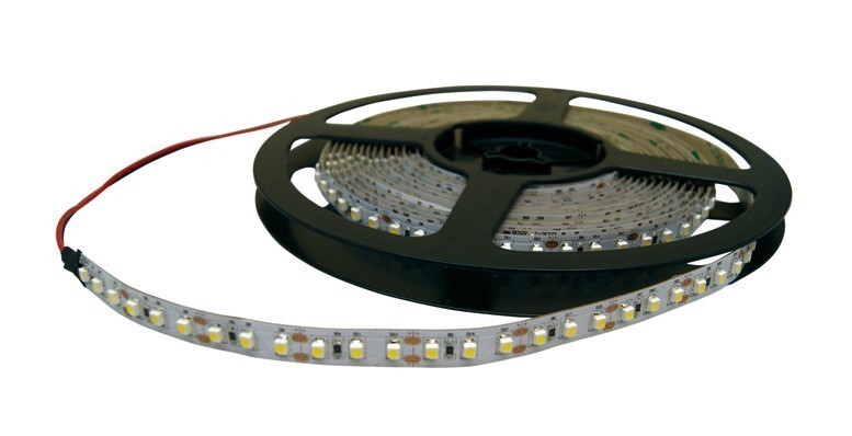 TIRA LED FLEXIBLE VERDE 3528 12VDC  MODULO 3 LED