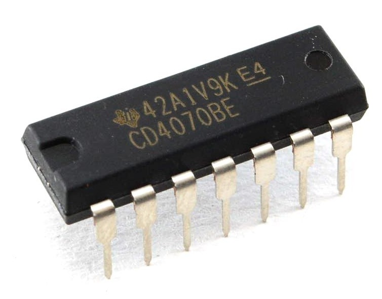 INTEGRATED CIRCUIT CD4070 DIL-14
