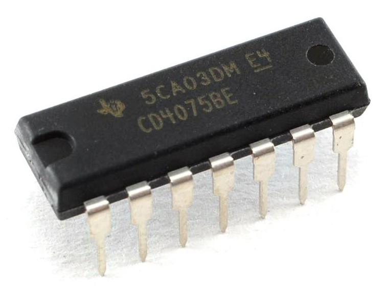INTEGRATED CIRCUIT CD4075 DIL-14