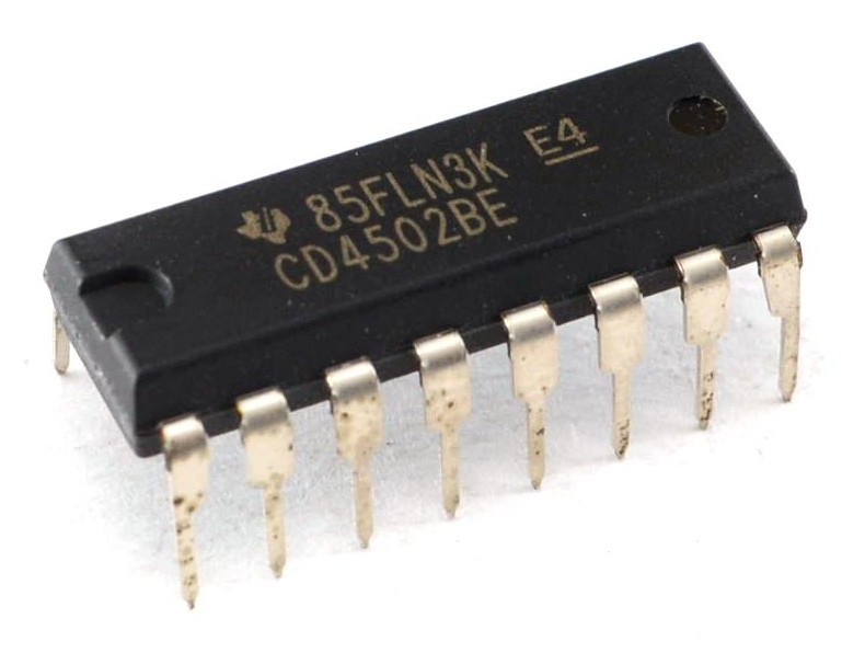 INTEGRATED CIRCUIT CD4502 DIL-16