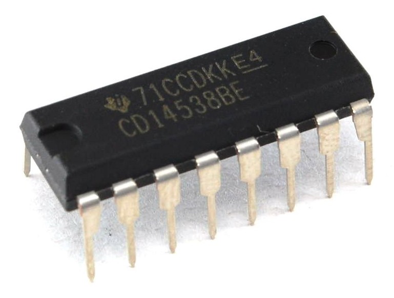INTEGRATED CIRCUIT CD4538 DIL-16