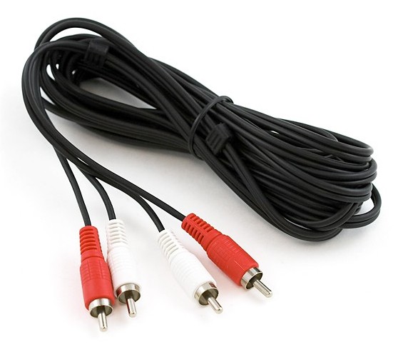 CABLE 2 RCA MACHO A 2 RCA MACHO 10m