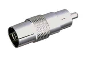 10.553/MF  ADAPTER RCA MALE TO TV PAL FEMALE --