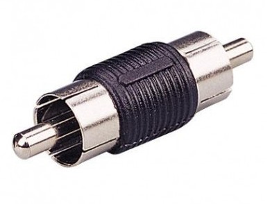 13.670  ADAPTER RCA MALE TO RCA MALE