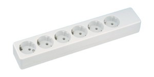 36.141/SC  POWER STRIP MULTIPLE 6 OUTLETS WITHOUT CABLE