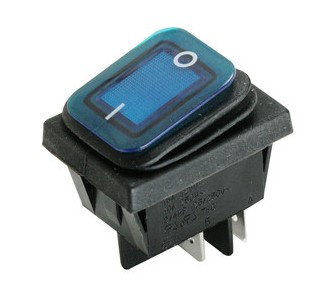 Interruptor ON-OFF Ambar 12V 20A - Cetronic