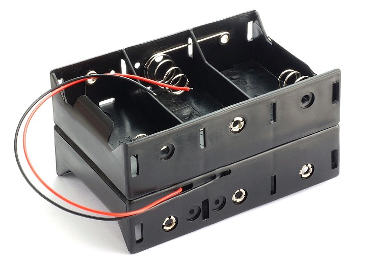 33.061/6  BATTERY HOLDER  R-20 6 BATTERIES