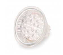 D1M  DICROIC LIGHTBULB E-27 21 LED 230VAC