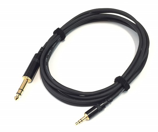CABLE JACK 3.5mm A JACK 6.3mm STEREO MACHO 3m