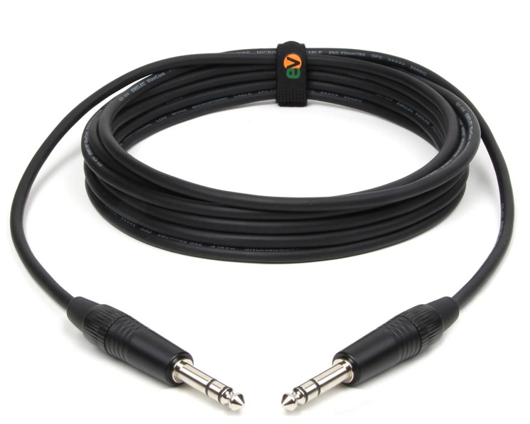 CABLE JACK 6.3mm MACHO ESTEREO 3m
