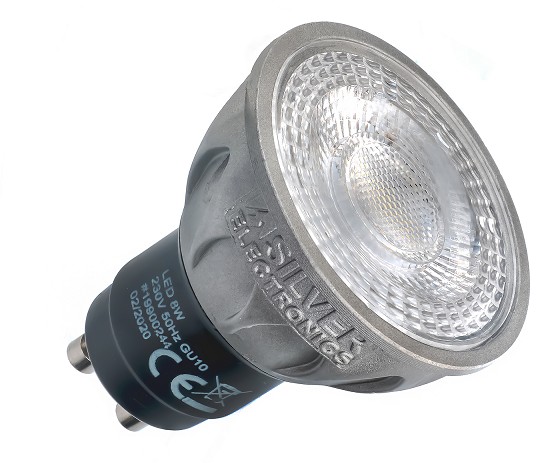 LAMPARA LED 8W GU10 220V BLANCO CALIDO