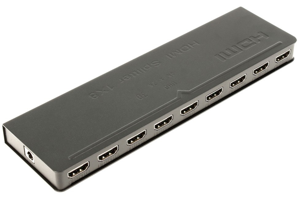 DISTRIBUIDOR AMPLIFICADO HDMI 4K 1 ENTRADA 8 SALIDAS