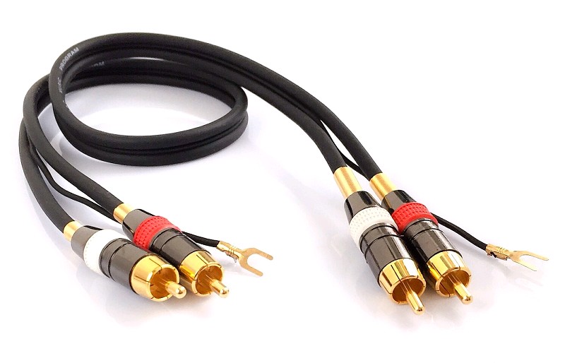 estudio Quinto veneno Cable 2 Rca Macho a 2 Rca Macho con Toma de Control 3m - Cetronic