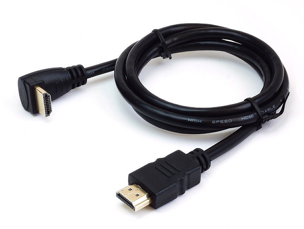 CABLE HDMI 4K ARC MACHO ACODADO 1.5m