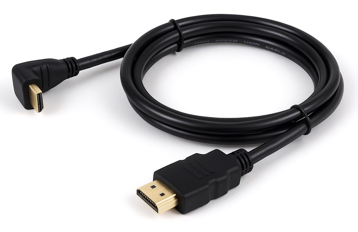 CABLE HDMI 4K ARC MACHO ACODADO 1.5m