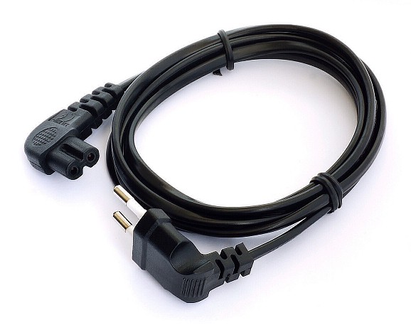 CABLE ALIMENTACION C7 TIPO 8 ACODADO 1.5m