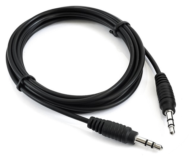 Cable Tripolar audio video de conector 3.5 mm a 3 RCA hembra