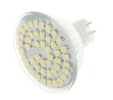 LAMPARA MULTILED 4W MR-16 12V BLANCO PURO