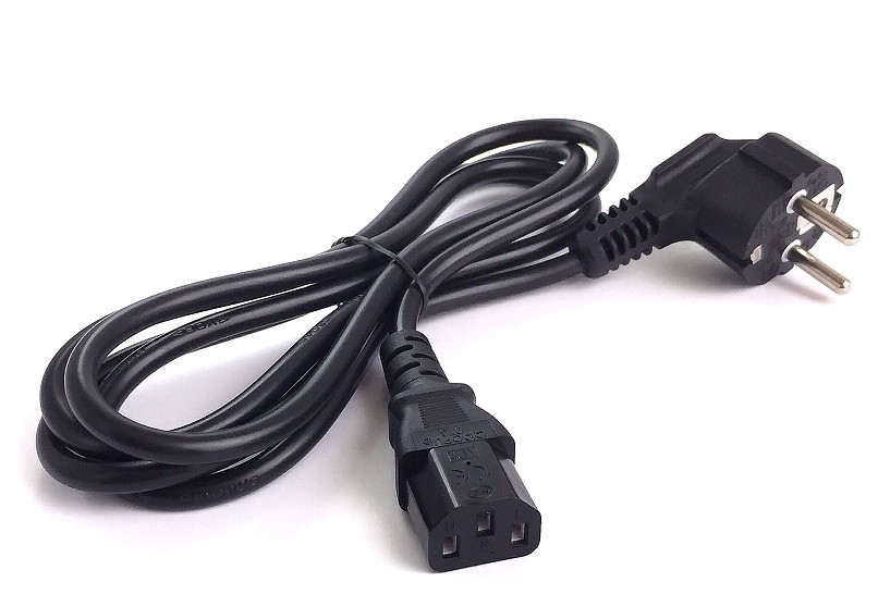 1150/2.5 POWER CABLE WITH IEC-320 AND SCHUKO CONNECTORS