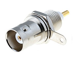 CONECTOR BNC HEMBRA CHASIS A ROSCA