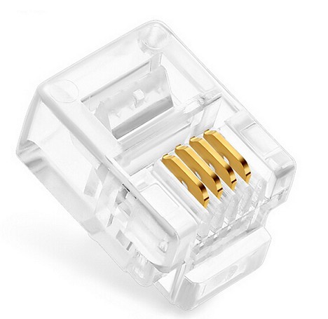 1290/4 TELEPHONE CONNECTOR RJ-11 4 CONTACTS