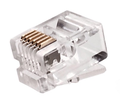 CONECTOR TELEFONICO RJ-12 6 VIAS