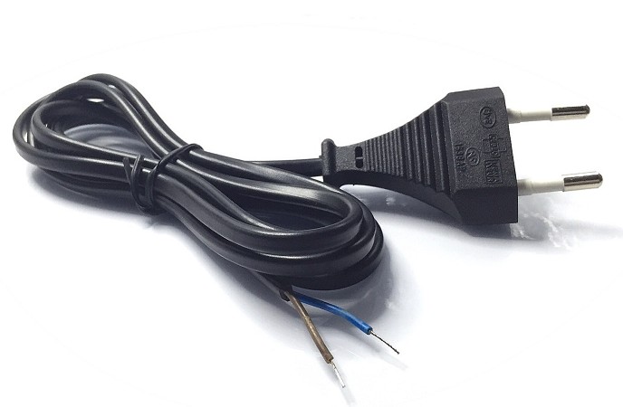 CABLE DE ALIMENTACION CON CLAVIJA EUROPEA 1.5m