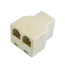 1270  ADAPTADOR MODULAR TRIPLE HEMBRA RJ-11